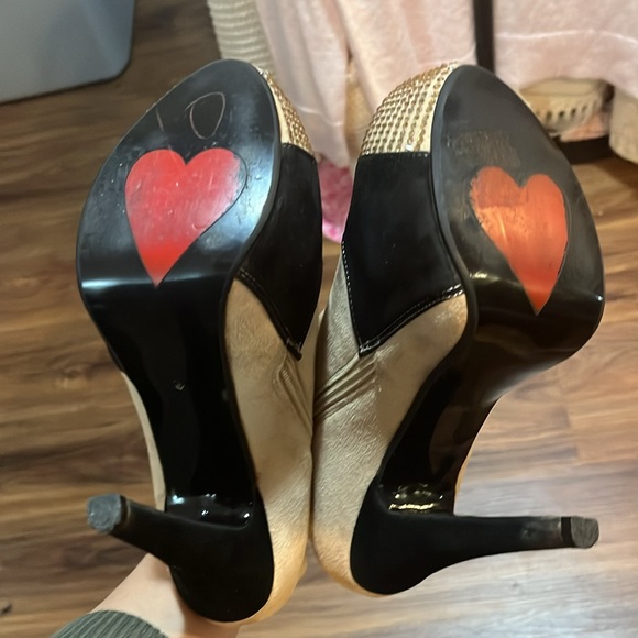 Luichiny Sandra Dee neigh black platform boots, Size 9 - Picture 2 of 10